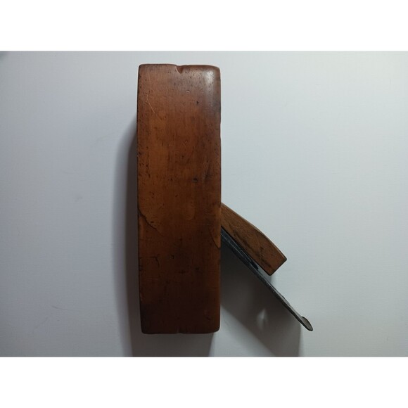 Moulson Brothers Antique Wood Plane Blade 1800s Greenfield Tool Co Coffin - Picture 7 of 13